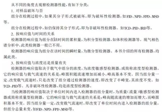 氣相色譜檢測器分為哪幾類(圖1)