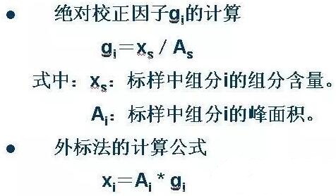 色譜三種定量方法優(yōu)缺點和適用情況說明(圖1)