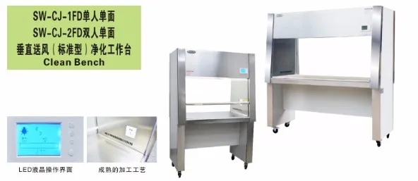 三方檢測實(shí)驗(yàn)室化驗(yàn)雙人單面垂直送風(fēng)凈化工作臺SW-CJ-2FD系列產(chǎn)品介紹(圖1)